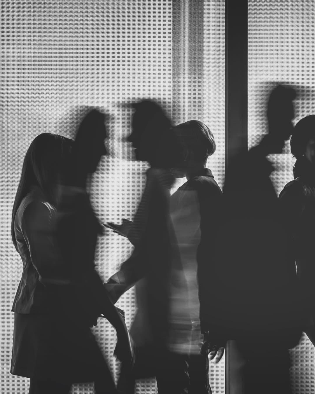 Silhouetted population — reference interval context